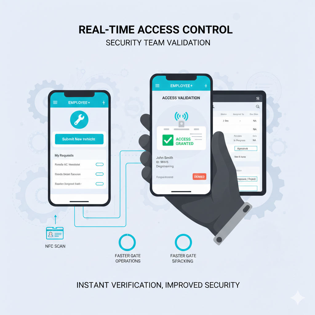 Badge ID Scanner Mobile App